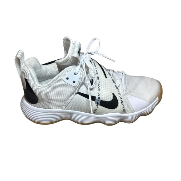 Nike React HyperSet Indoor Court Shoes in White Woman’s Size 8 Men’s Size 6.5 - Picture 3 of 13